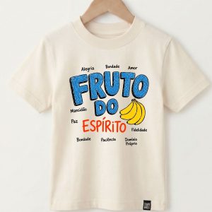 Fruto do espírito - Unissex - Camiseta infantil