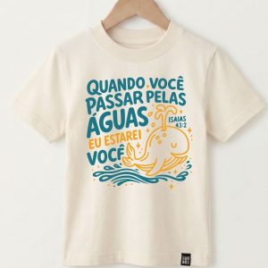 Pelas águas - Unissex - Camiseta infantil
